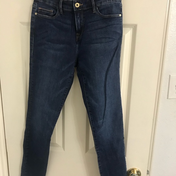 Tommy Hilfiger women raleigh high rise skinny blue jeans size 2 new - Picture 3 of 7